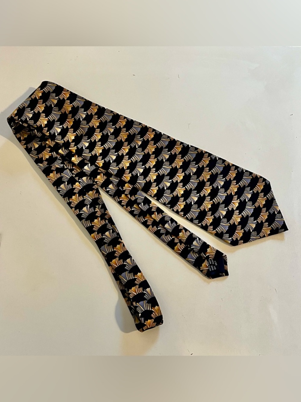 VTG Jerry Garcia Necktie 100% Silk Hand Made Birdland Collection